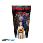ONE PUNCH MAN - Large Glass - 400ml - One against all (W7)