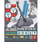 Action Base 1 Grey - base supporto espositivo grigio per kit Gunpla Bandai