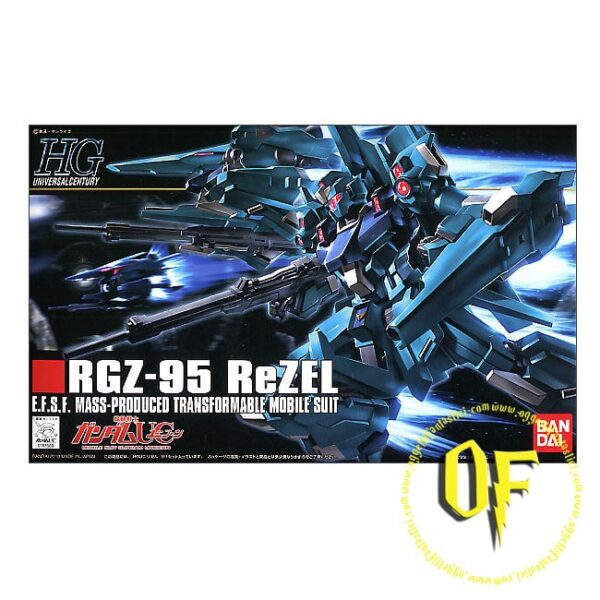 Gunpla Bandai HGUC 103 RGZ-95 ReZel Plastic Kit 1/144