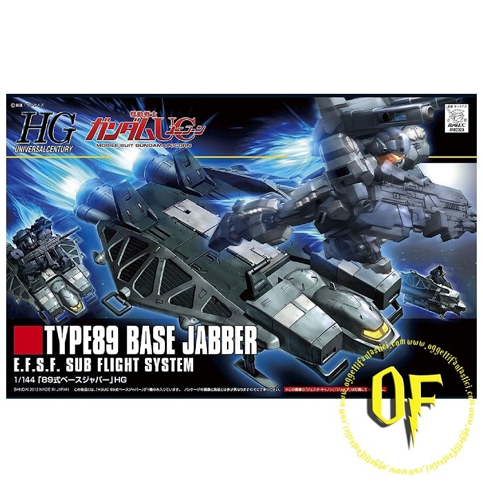 BAN00836 -- 000 (24240) Gunpla Bandai HGUC 158 Type89 Base Jabber plastic kit 1/144 - immagine 1