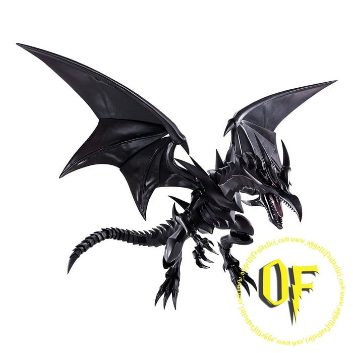 BAN00928 -- 000 (25271) Yu-Gi-Oh! Red-Eyes-Black Dragon S.H. Monsterarts Figuarts action figure 22cm Bandai - immagine 1