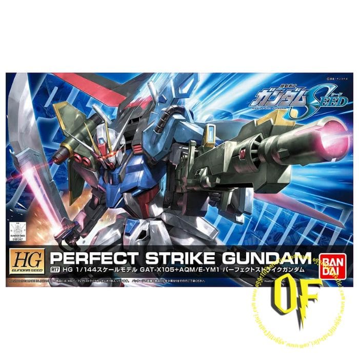 BAN00943 -- 000 (25643) Gunpla Bandai HG R17 Perfect Strike Gundam High Grade plastic kit 1/144 - immagine 1