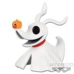 Nightmare Before Christmas ZERO Fluffy Puffy Flocked Figure in PVC Statuina 9cm Banpresto