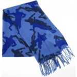 FORTNITE - Sciarpa Unisex - Blu 140x34cm - Acrilico Leggera Prodotto Ufficiale Alta Qualita'