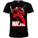Marvel Deadpool - T-Shirt cotone nero