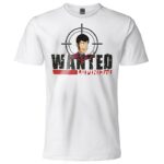 Lupin III Wanted - T-Shirt cotone bianco