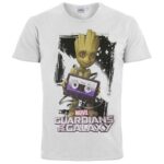 Guardiani della Galassia Groot - T-Shirt cotone bianco