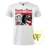 Attack on Titan Giganti - T-Shirt cotone bianco