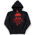 Stranger Things Sottosopra - felpa con cappuccio colore Nero