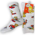 The Simpsons - Calzini adulto in cotone calza corta