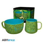 RICK AND MORTY - Breakfast Set Mug + Bowl - Pattern  * DT