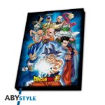 DRAGON BALL SUPER - Quaderno a Righe 180pp Copertina Rigida Interno Illustrato e Segnalibro