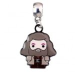 HARRY POTTER - CHIBI HAGRID - Pendente Placcato Argento per Collana e Braccialetto
