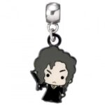 HARRY POTTER - CHIBI BELLATRIX LESTRANGE - Ciondolo / Pendente Placcato Argento per Collana e Braccialetto