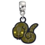 HARRY POTTER - NAGINI - Ciondolo / Pendente Placcato Argento per Collana e Braccialetto