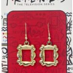 FRIENDS Serie TV - SPIONCINO - Orecchini a Gancio Placcati Oro - Prodotto Ufficiale