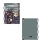 STAR WARS MANDALORIAN - MANDO con BAMBINO Quaderno a Righe con Spirale Chiusura ad Elastico - Cerdà Wiro Notebook