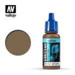 Vallejo Mecha Color MARRONE BROWN cod.69.034 Colore Acrilico a Base d'Acqua per Aerografo 17 ml