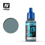 Vallejo Mecha Color GREY GREEN cod.69.014 Colore Acrilico a Base d'Acqua per Aerografo 17 ml
