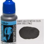 Vallejo Mecha Color DARK STEEL cod.69.065 - Colore Acrilico a Base d'Acqua per Aerografo 17 ml