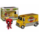 Funko POP! Rides -  Marvel #10 Deadpool's Chimichanga Truck figure 9cm Confezione Rovinata