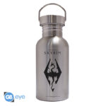 SKYRIM - Canteen Steel Bottle - Seal of Akatosh*