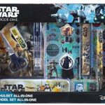 STAR WARS - SET SCUOLA ROGUE ONE - Set 14 pz  Scuola (Penna Matita Righello Gomma Temperino Forbici) - School Set