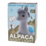 Alpaca Night Light - Lampada notturna a led color changing con timer 17cm