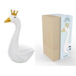 Cigno Night Light - Lampada notturna a led color changing con timer 22cm