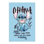 Disney Stitch Ohana - Maxi Poster #404 - 91x61cm