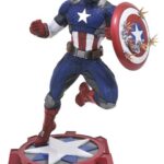 Marvel Gallery - Avengers  CAPITAN AMERICA - Statua in PVC 23 cm - Diamond Select
