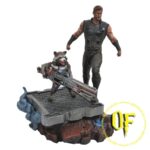 Avengers Infinity War Thor e Rocket Raccoon statua premier in resina 30cm  Diamond Select