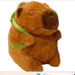 Peluche Capibara con zainetto Tartaruga 21CM