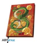 DRAGON BALL Z - SHENRON - Quaderno a Righe 180pp Copertina Rigida Interno Illustrato e Segnalibro