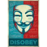 V for Vendetta Disobey - Maxi Poster #401 - 91x61cm