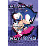 Sonic Always Running - Maxi Poster #468 - 91x61cm