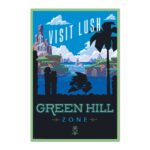 Sonic Visit Lush Green Hill - Maxi Poster #437 - 91x61cm