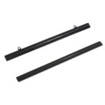 Coppia Stecche Listelli con asole per appendere poster 62cm accessori