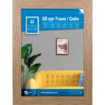 GBEYE - MDF Oak Frame - A4 - 21 x 29,7cm