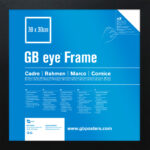 GBEYE - MDF Black Frame - 30 x 30 cm