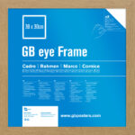 GBEYE - MDF Oak Frame - 30,5 x 30,5cm