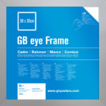 GBEYE - MDF Silver Frame - 30,5 x 30,5cm