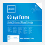 GBEYE - MDF White Frame - 30,5 x 30,5cm