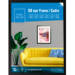 GBEYE - MDF Black Frame - 60 x 80cm