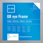 GBEYE - MDF Silver Frame - 40 x 40cm