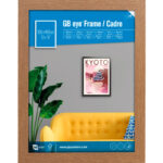 GBEYE - MDF Oak Frame - 30 x 40,cm - PDC