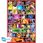 POKEMON - Poster Maxi 91.5 1 FSC MIX - Moves