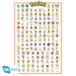 POKEMON - Poster Maxi 91.5 1 FSC MIX - Kanto 151 English