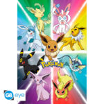 POKEMON - Poster Maxi 91.5 1 - Eevee Evolution