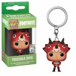 Funko Pocket POP! Keychain - FORTNITE - TRICERA OPS - Portachiavi 4 cm in Vinile